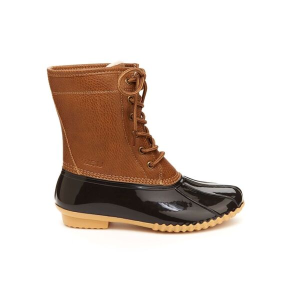 JBU BY JAMBU Womens Brown Water Resistant Maplewood Round Toe Duck Boots 11 M - Picture 2 of 4
